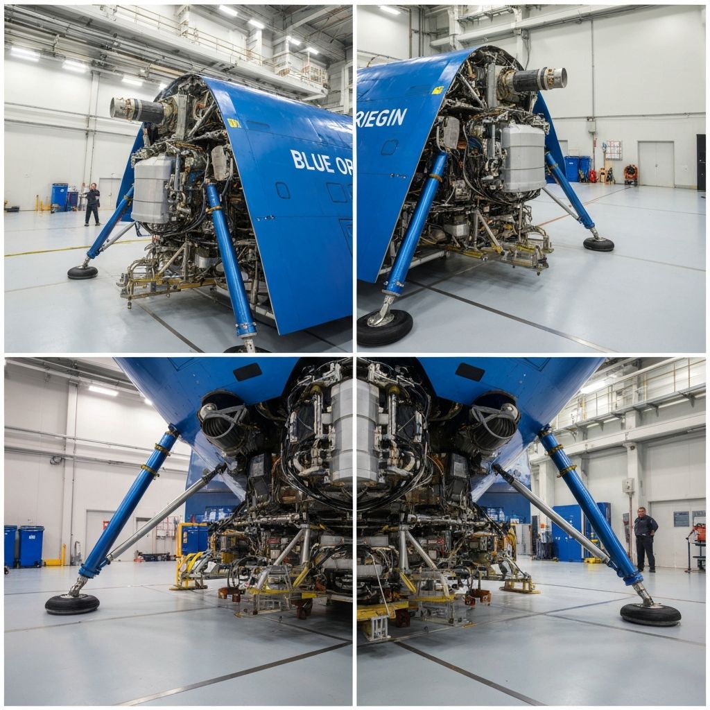 Blue Origin Successfully Tests Lunar Lander for NASA Contract