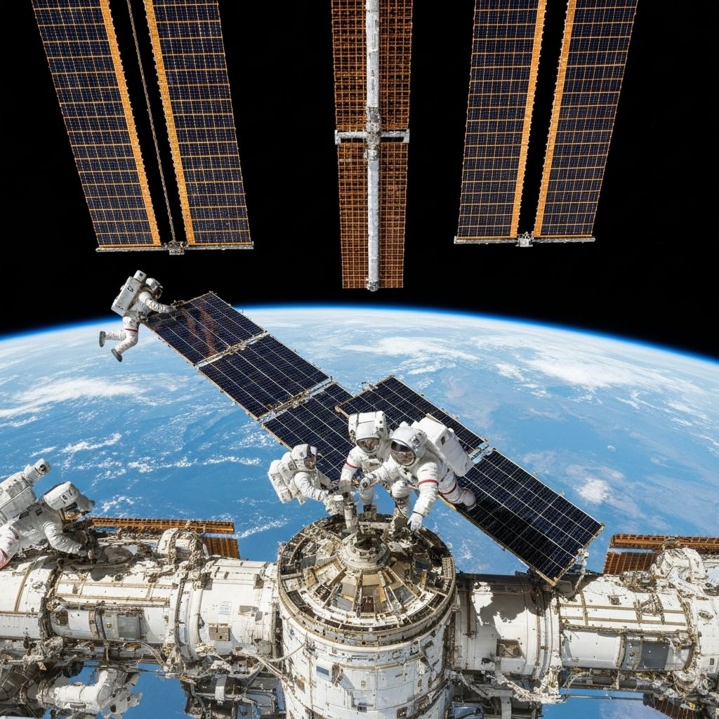 International Space Station Prepares for Major Upgrade