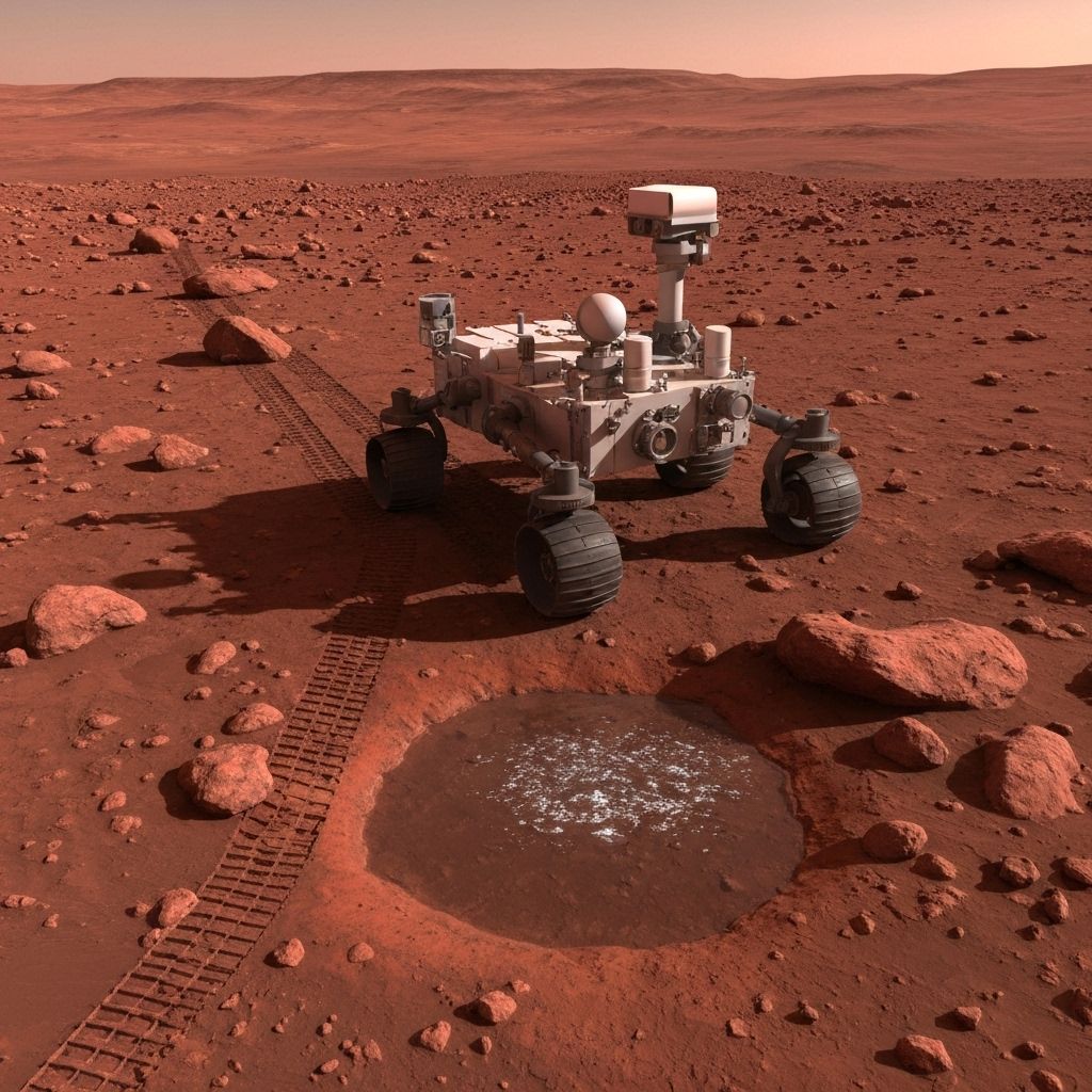 Mars Rover Discovers Evidence of Ancient Water Activity