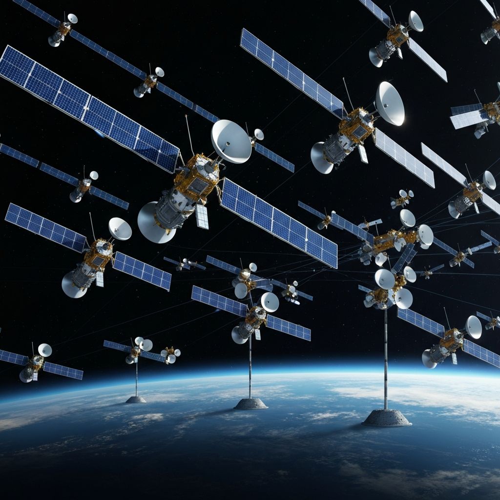 Satellite Constellation Aims to Provide Global Internet Coverage